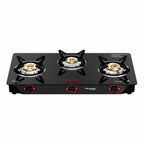Butterfly Glass Top 3 Burner Gas Stove