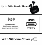 Core CubePods Wireless Earphones – Bluetooth 5.4 with Protective Case