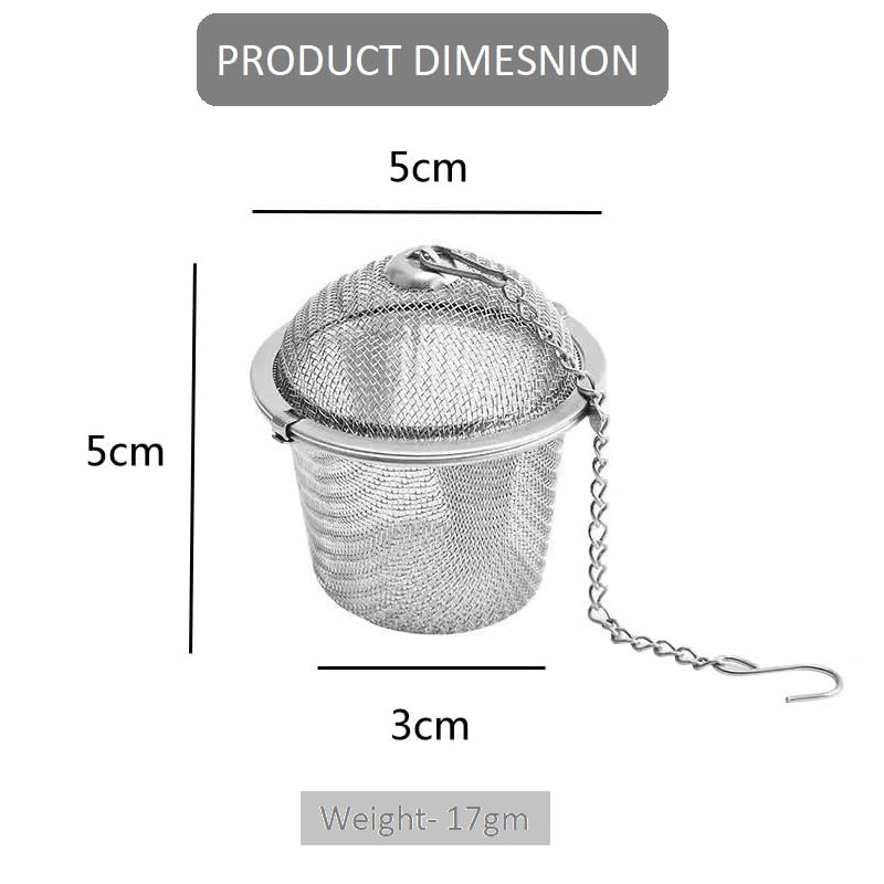 Premium Tea Filter Mesh Strainer for Tea & Herbal Infusions