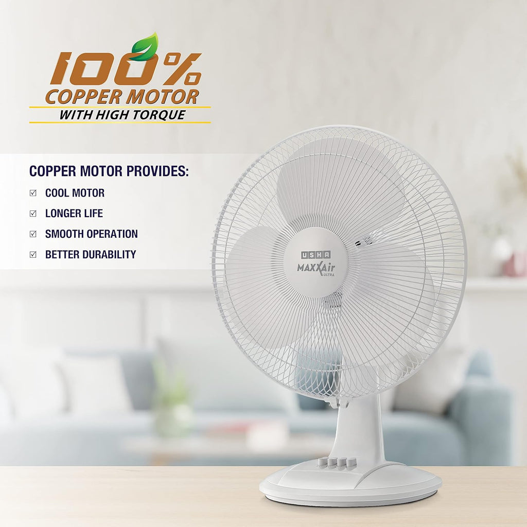 Usha High-Speed Table Fan for Home & Office