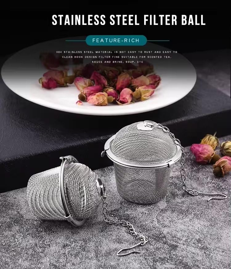 Premium Tea Filter Mesh Strainer for Tea & Herbal Infusions