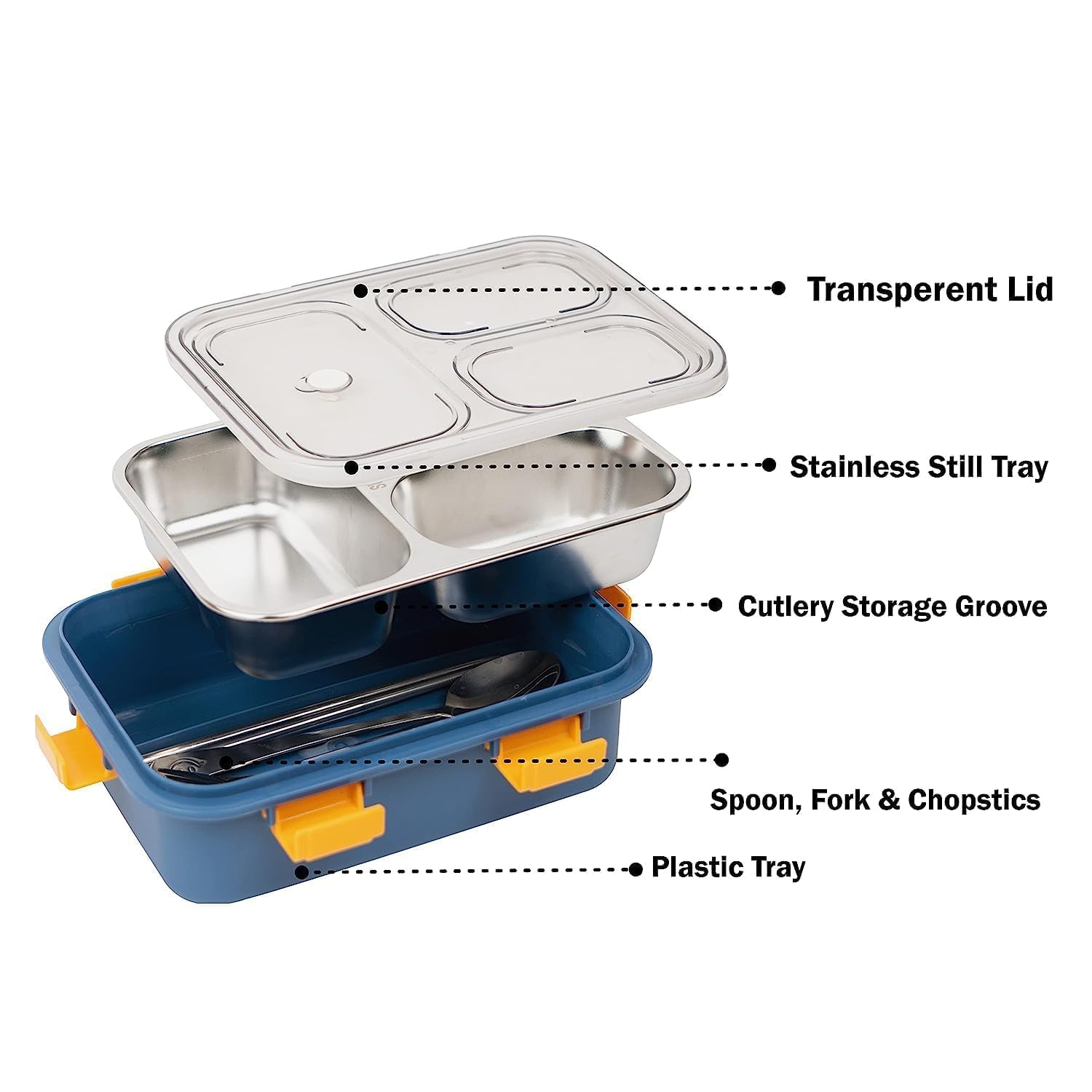 LUNCH BOX BLUE