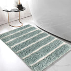 Polyester Carpet (Rectangle, Light Green) 50 cm  X 85 cm