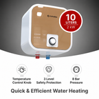 Candes 10L Water Heater | Fast Heating & Energy Efficient