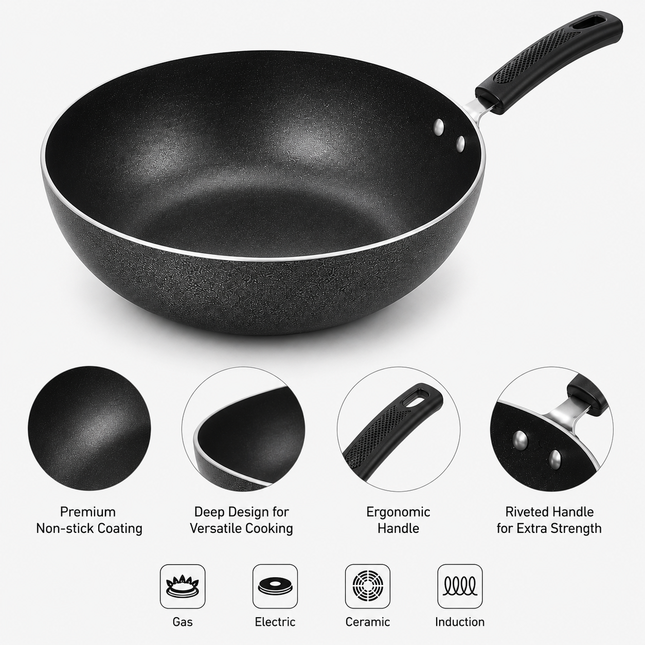 Prestige Kitchen Essential Non-Stick Fry Pan