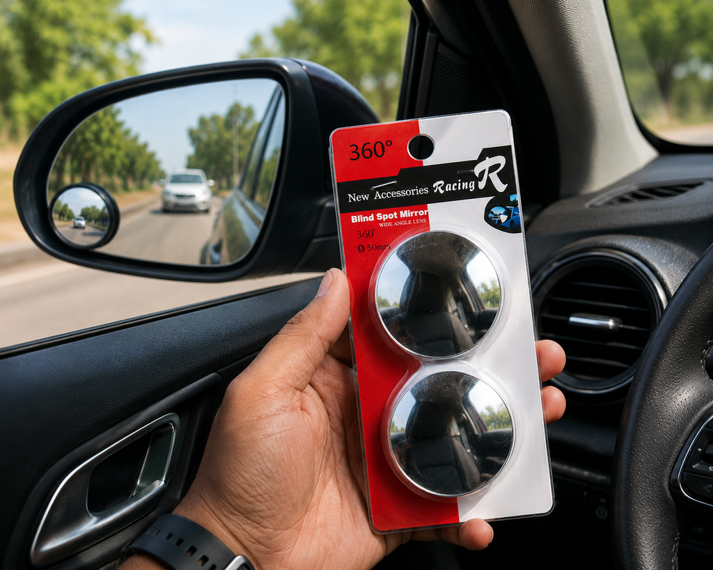 Universal Blind Spot Rear Mirror for Safe Driving (suitable for all cars)