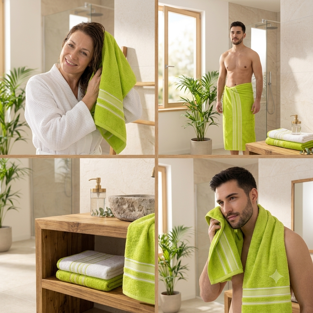 Welspun Luxury Bath Carnival 6-Piece Towel Set