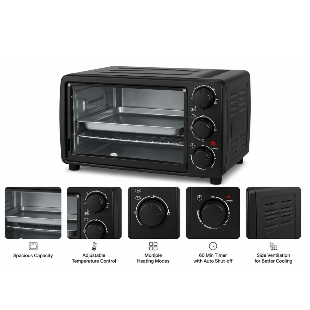Electric Oven AS-111 | 14L Capacity | 800W
