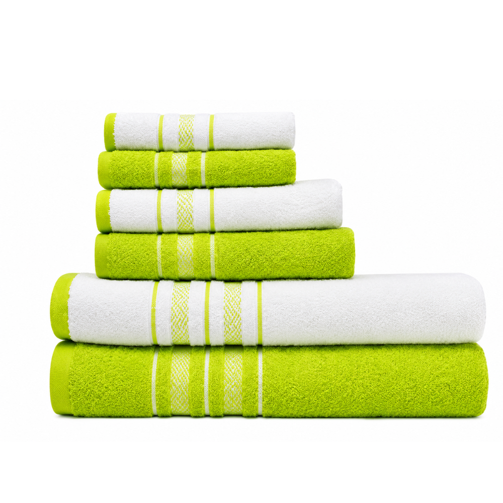 Welspun Luxury Bath Carnival 6-Piece Towel Set