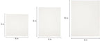 White Linen Fine Grain Canvas Pad (Set of 9)