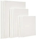 White Linen Fine Grain Canvas Pad (Set of 9)