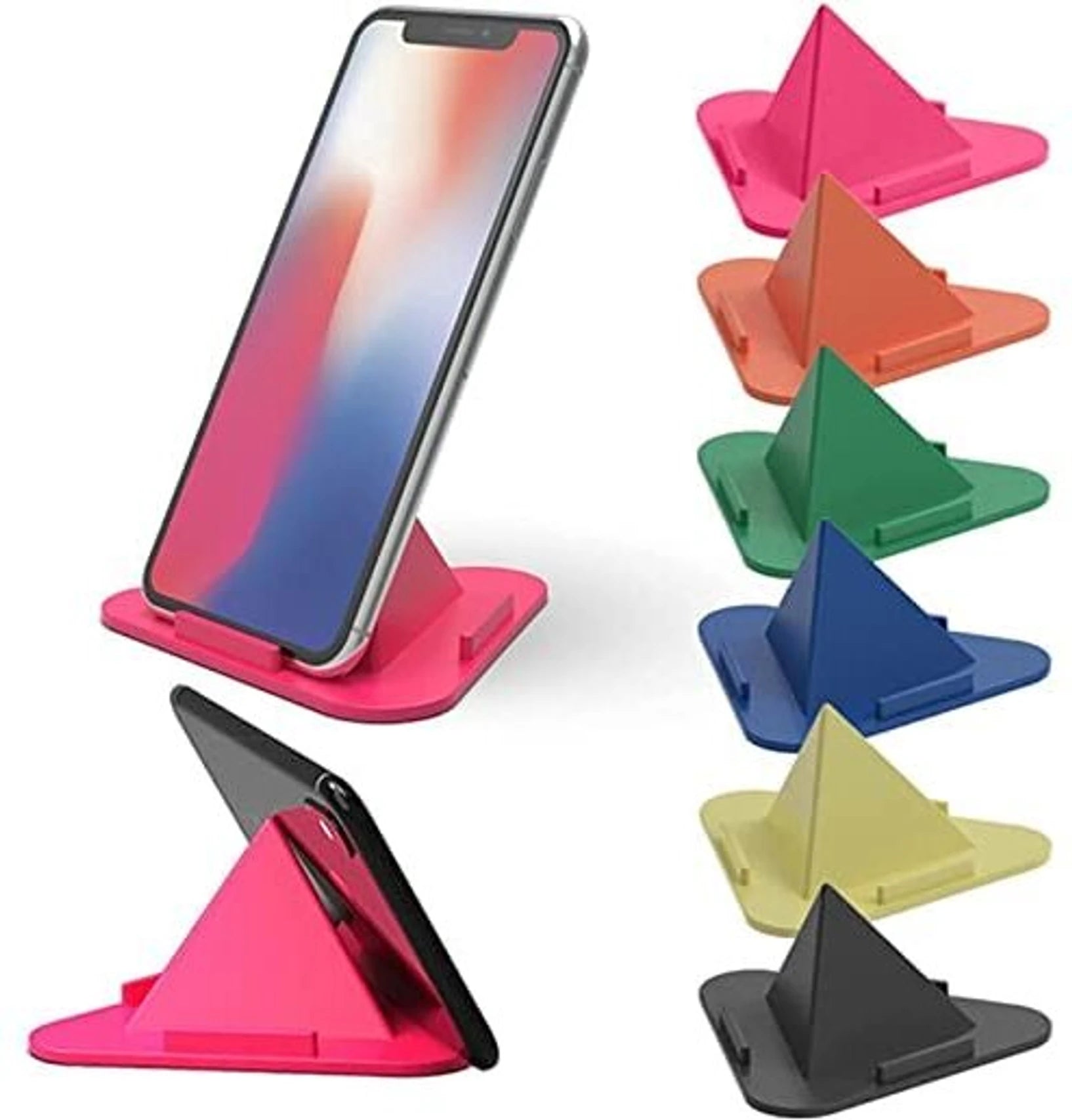 Traingle Mobile Phone Holder Set of 6