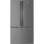 Electrolux 600L UltimateTaste 700 French Door Refrigerator – Matte Dark Grey Stainless Steel