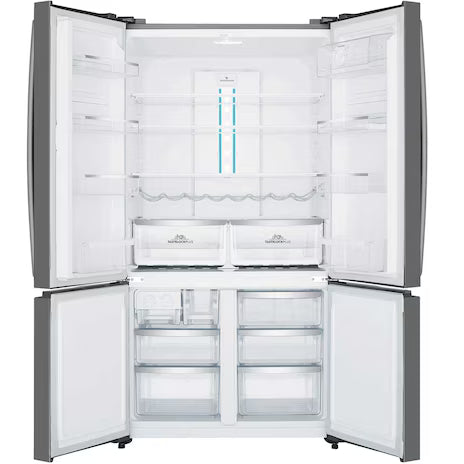 Electrolux 600L UltimateTaste 700 French Door Refrigerator – Matte Dark Grey Stainless Steel