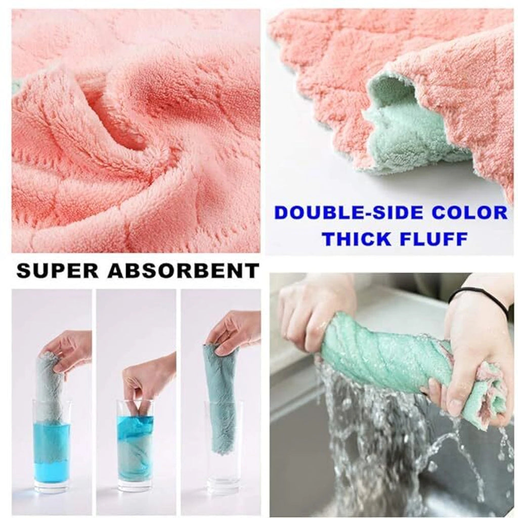 Classic Exports Kitchen cloth Kitchen Cleaner ( Pack of 6)