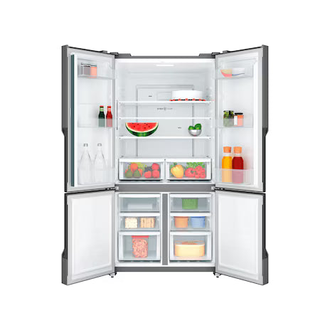 Electrolux 564L Quad Door NoFrost Refrigerator with Inverter Compressor – Silver
