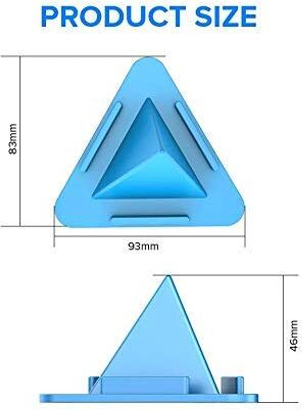 Traingle Mobile Phone Holder Set of 6