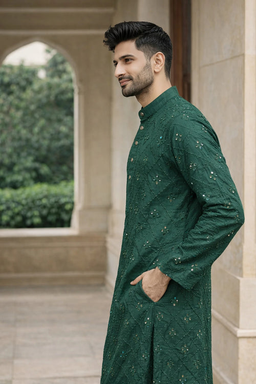 Green Kurtha